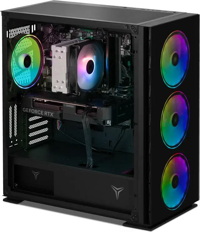 Alt view image 6 of 9 - Yeyian Yari Gaming Desktop PC, Intel Core i7-12700F, Nvidia RTX 4060Ti, 16GB DDR5 4800, 1TB NVMe SSD, Windows 11 Home 64-bit, YPI-YA27F0B-46T1N