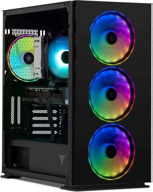 Alt view image 2 of 9 - Yeyian Yari Gaming Desktop PC, Intel Core i7-12700F, Nvidia RTX 4060Ti, 16GB DDR5 4800, 1TB NVMe SSD, Windows 11 Home 64-bit, YPI-YA27F0B-46T1N