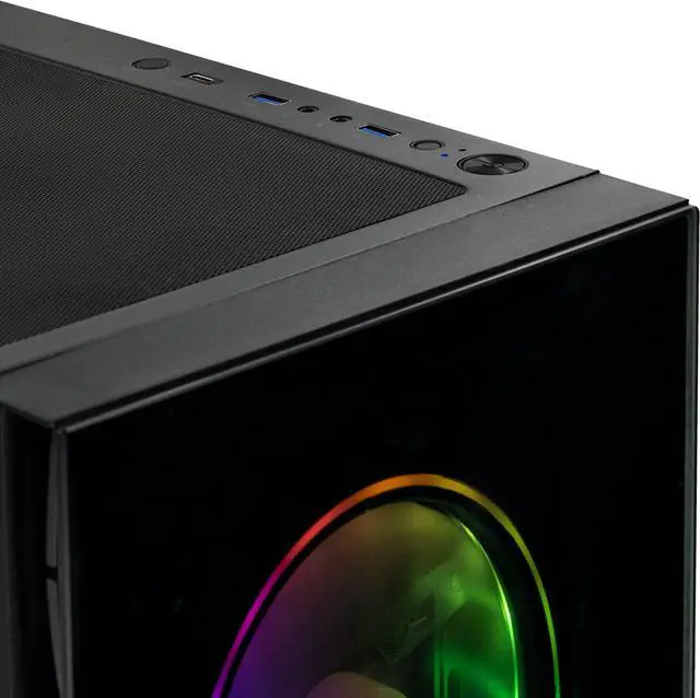 Alt view image 9 of 9 - Yeyian Yari Gaming Desktop PC, Intel Core i7-12700F, Nvidia RTX 4060Ti, 16GB DDR5 4800, 1TB NVMe SSD, Windows 11 Home 64-bit, YPI-YA27F0B-46T1N