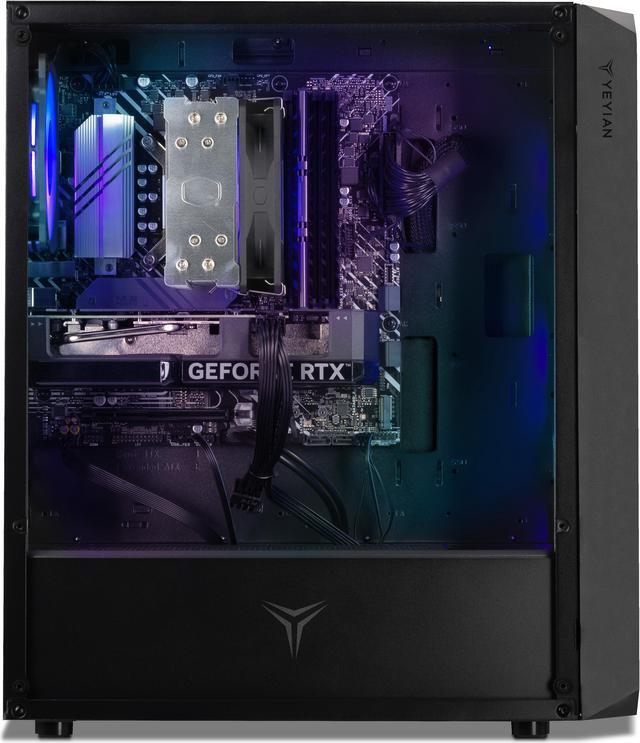Alt view image 5 of 9 - Yeyian Tanto Gaming Desktop - AI Integrated Intel Core i5 13th Gen 13400F, NVIDIA GeForce RTX 4070,16GB DDR5 1 TB PCIe SSD Windows 11 Home 64-bit - YPI-TA34F0B-4701U