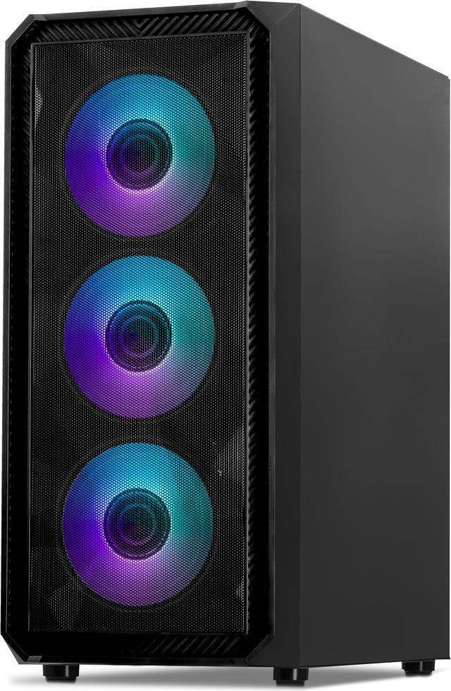 Alt view image 4 of 9 - Yeyian Tanto Gaming Desktop - AI Integrated Intel Core i5 13th Gen 13400F, NVIDIA GeForce RTX 4070,16GB DDR5 1 TB PCIe SSD Windows 11 Home 64-bit - YPI-TA34F0B-4701U