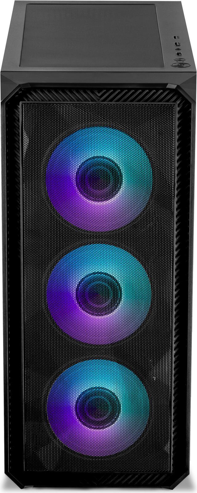Alt view image 6 of 9 - Yeyian Tanto Gaming Desktop - AI Integrated Intel Core i5 13th Gen 13400F, NVIDIA GeForce RTX 4070,16GB DDR5 1 TB PCIe SSD Windows 11 Home 64-bit - YPI-TA34F0B-4701U