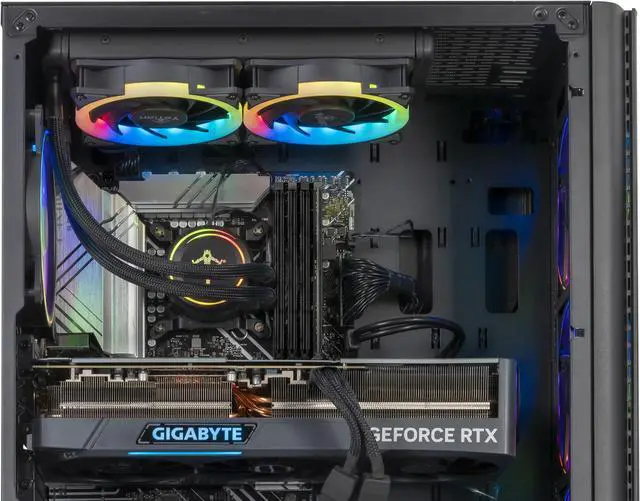 Alt view image 9 of 11 - Yeyian Gaming Desktop YARI YPI-YA46KFB-46T1N Intel Core i5-14600KF 16GB DDR5 1TB PCIe SSD GeForce RTX 4060 Ti Windows 11 Home 64-bit