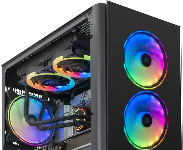 Alt view image 7 of 11 - Yeyian Gaming Desktop YARI YPI-YA46KFB-46T1N Intel Core i5-14600KF 16GB DDR5 1TB PCIe SSD GeForce RTX 4060 Ti Windows 11 Home 64-bit