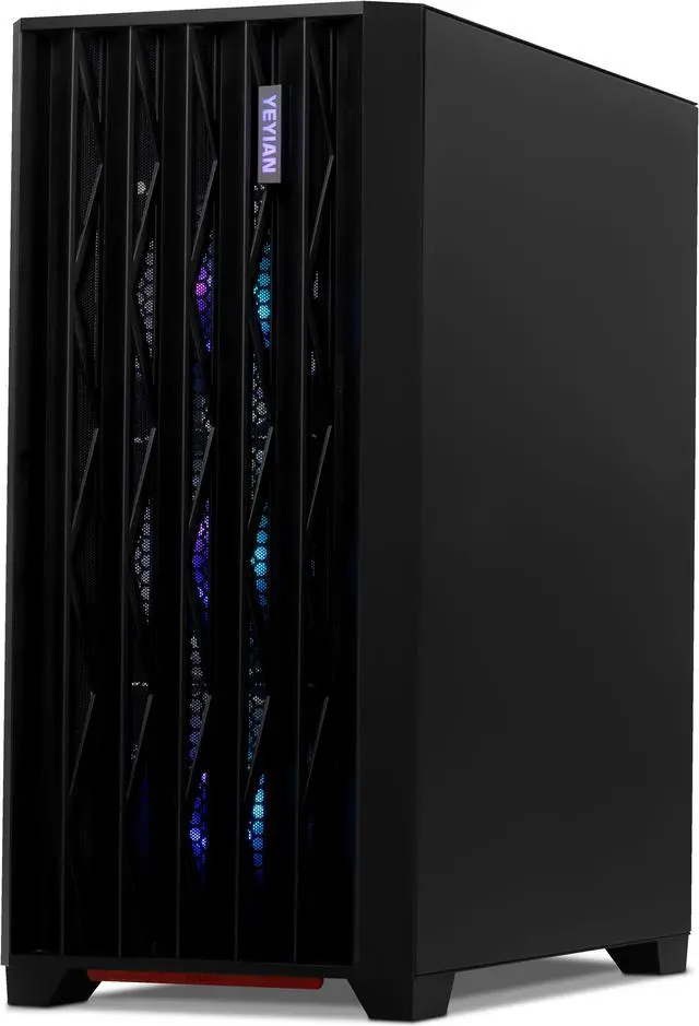 Alt view image 12 of 12 - Yeyian Gaming Desktop PHOENIX GLASS Intel Core i7 13th Gen 13700F (2.10GHz) NVIDIA GeForce RTX 4070 SUPER- AI Accelerated 16GB DDR5 1 TB PCIe SSD 120mm AIO Liquid 650W PSU Windows 11 Home 64-bit-YPI-PG37F0B-47S1N