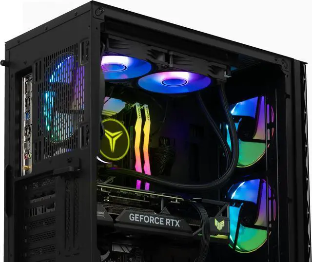 Alt view image 9 of 9 - Yeyian Yari Gaming Desktop PC, Intel Core i7 13700F, Nvidia GeForce RTX 4070 Ti SUPER, 16GB DDR5, 1TB SSD, Windows 11 Home 64-bit, YPI-YA37F0B-47Y1N