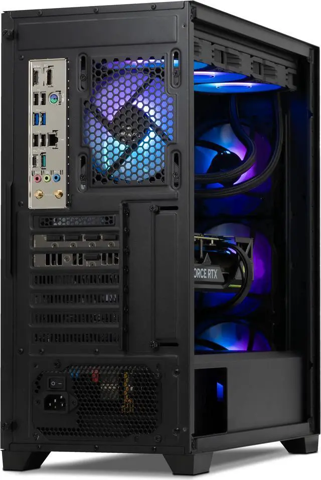 Alt view image 5 of 11 - Yeyian Phoenix Iron Mesh Gaming Desktop PC, Intel Core i9 14900KF, Nvidia RTX 4080 SUPER, 32GB DDR5 6000MHz, 2TB SSD, Windows 11 Home 64-bit, YPI-PM49KFC-48S1N