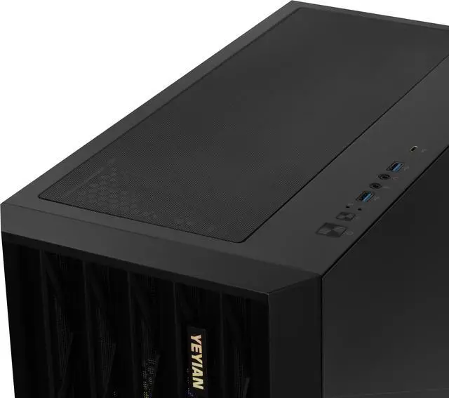 Alt view image 10 of 11 - Yeyian Phoenix Iron Mesh Gaming Desktop PC, Intel Core i9 14900KF, Nvidia RTX 4080 SUPER, 32GB DDR5 6000MHz, 2TB SSD, Windows 11 Home 64-bit, YPI-PM49KFC-48S1N
