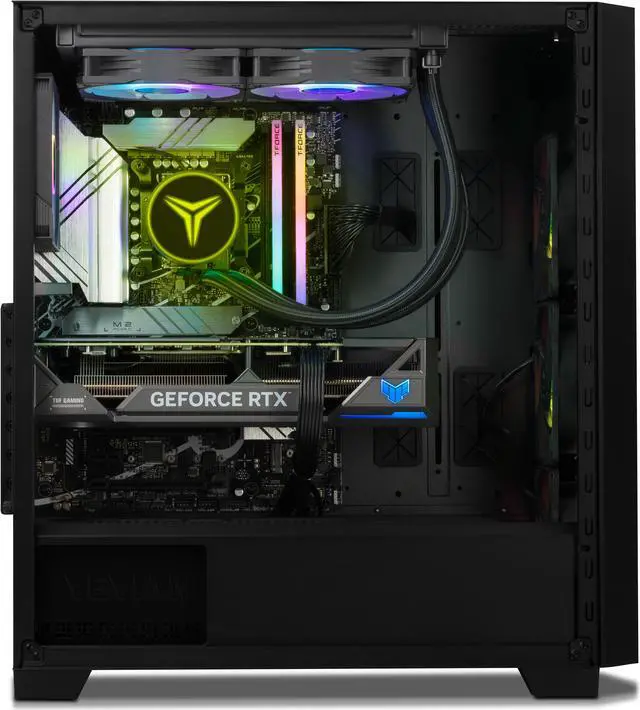 Alt view image 8 of 12 - Yeyian Phoenix Glass Gaming Desktop PC, Intel Core i7 13700F, Nvidia GeForce RTX 4080 SUPER, 32GB DDR5 6000MHz RGB, 1TB SSD, Windows 11 Home 64-bit, YPI-PG37F0C-48S1N