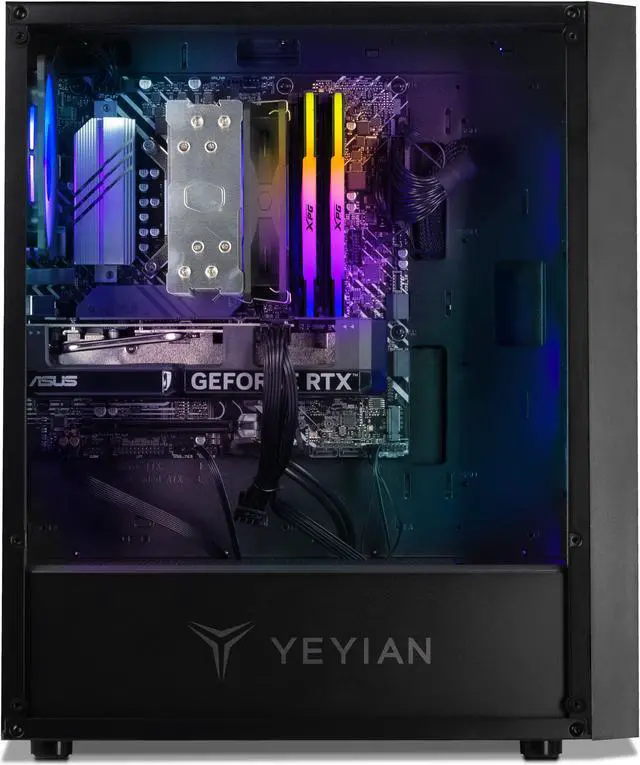 Alt view image 6 of 8 - Yeyian Yumi Gaming PC, Intel Core i5-13400F, GeForce RTX 4060 - AI Accelerated, 32GB DDR5 5600MHz RGB, 2TB SSD, 650W PSU, Windows 11 Home, YPI-YU34F0C-4601N