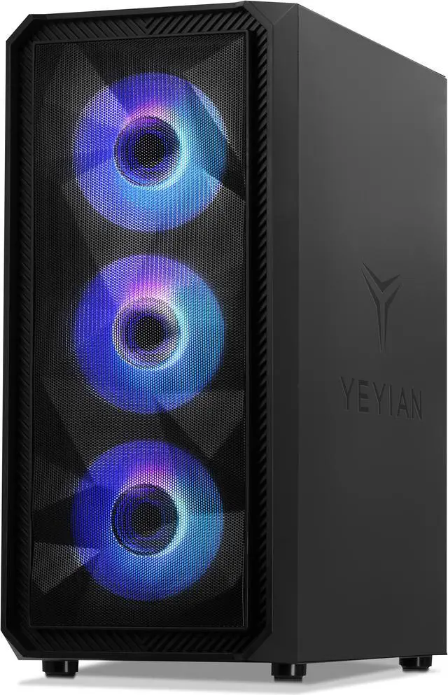 Alt view image 2 of 8 - Yeyian Tanto Gaming PC Desktop, Intel Core i5-14400F - AI Accelerated, NVIDIA RTX 4060 Ti, 32GB DDR5 6000MHz RGB, 1TB SSD, 650W Wi-Fi, Windows 11 64-bit, YPI-TA44F0C-46T1N