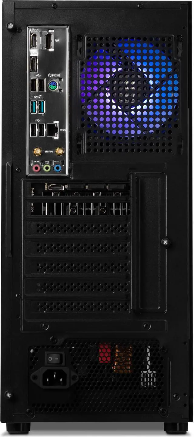 Alt view image 7 of 8 - Yeyian Tanto Gaming PC Desktop, Intel Core i5-14400F - AI Accelerated, NVIDIA RTX 4060 Ti, 32GB DDR5 6000MHz RGB, 1TB SSD, 650W Wi-Fi, Windows 11 64-bit, YPI-TA44F0C-46T1N