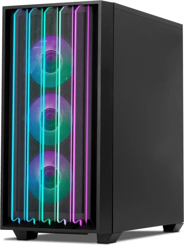 Alt view image 5 of 11 - Yeyian Mirage-S Gaming PC Desktop, Intel Core i9-13900KF, NVIDIA RTX 4070 Super - AI Accelerated, 32GB DDR5 6000MHz RGB, 1TB SSD, 750W Wi-Fi, Windows 11 64-bit, YPI-MS39KFC-47S1N
