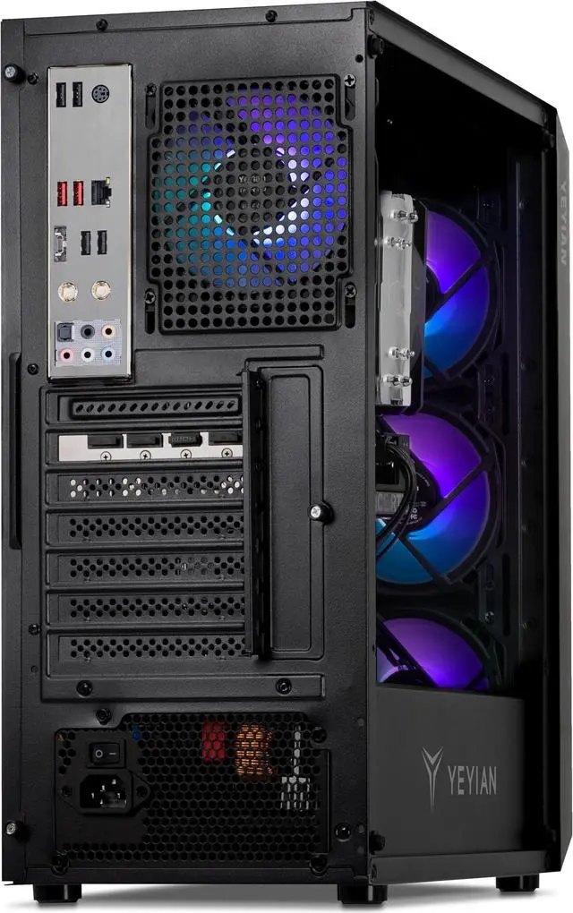 Alt view image 6 of 8 - Yeyian Tanto Gaming Desktop PC, Intel Core i7 14700F, Nvidia RTX 4070 SUPER, 32GB DDR5 6000MHz RGB, 1TB Gen 4.0 SSD, Windows 11 Home 64-bit, YPI-TA47F0C-47S1N