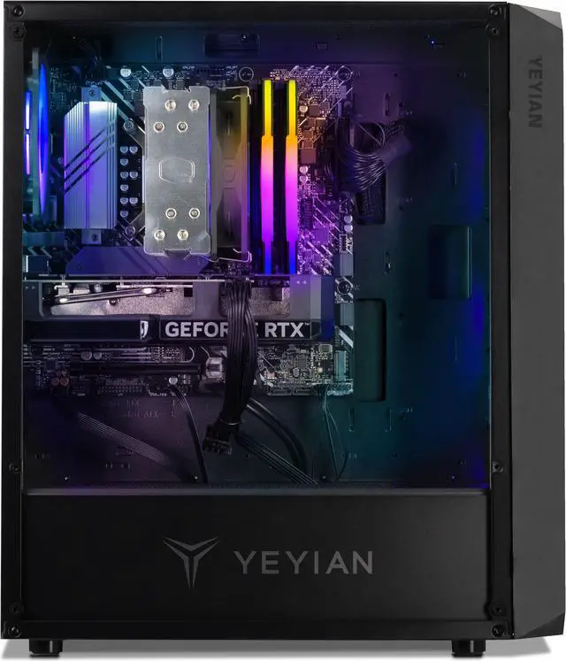 Alt view image 5 of 8 - Yeyian Tanto Gaming Desktop PC, Intel Core i7 14700F, Nvidia RTX 4070 SUPER, 32GB DDR5 6000MHz RGB, 1TB Gen 4.0 SSD, Windows 11 Home 64-bit, YPI-TA47F0C-47S1N