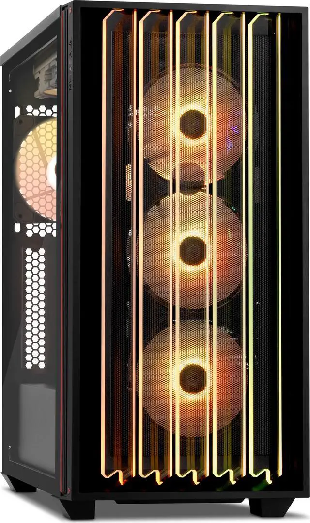 Alt view image 6 of 6 - Yeyian Mirage S Gaming Desktop PC, Intel Core Ultra 9 285K, Nvidia GeForce RTX 4080 SUPER, 32GB DDR5 6000MHz RGB, 2TB PCIe Gen 4.0 SSD, Windows 11 Home 64-bit, YPI-MS285K-48S1N