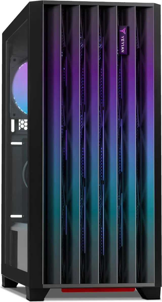 Alt view image 3 of 8 - Yeyian Gaming Desktop PHOENIX GLASS Intel Core i9-14900KF 32GB 2TB NVMe Gen 4 SSD GeForce RTX 4070 SUPER Windows 11 Home