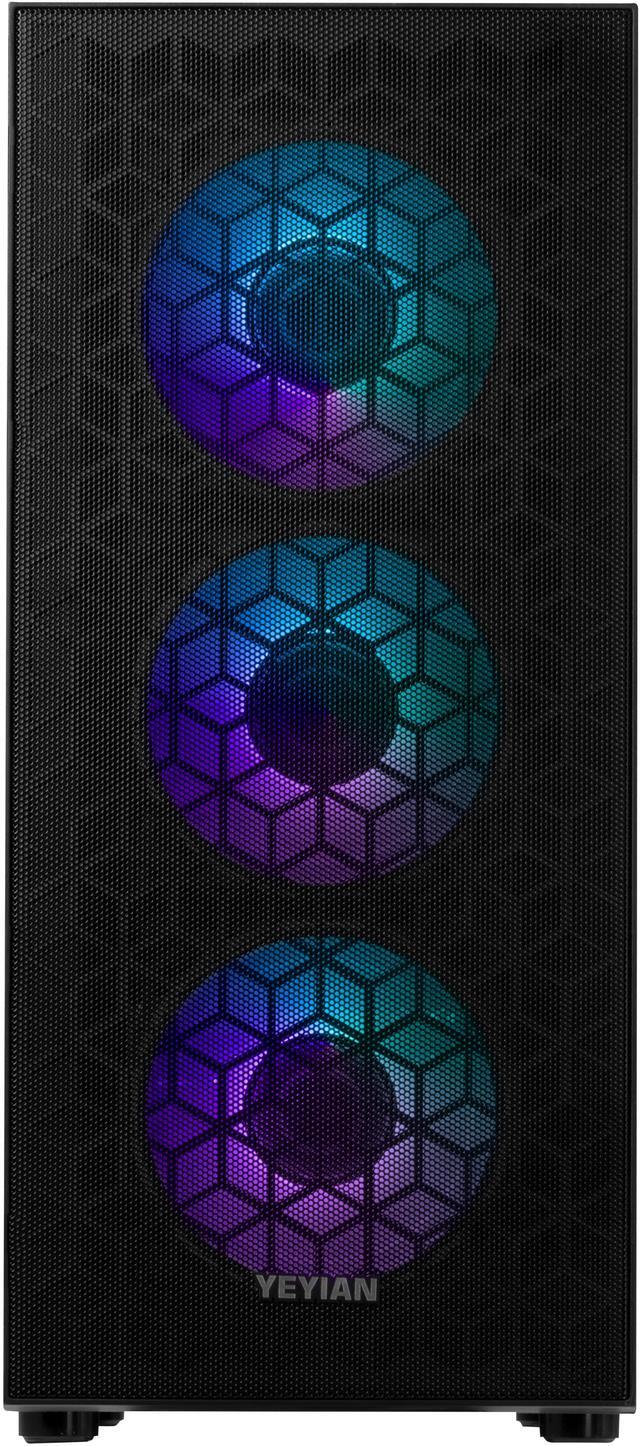 Alt view image 5 of 7 - Yeyian Gaming Desktop PC YUMI Intel Core i5-12400F NVIDIA GeForce RTX 4060 – AI Integrated 16GB DDR5 1 TB NVMe SSD Windows 11 Home -YPI-YU24F0B-4602N
