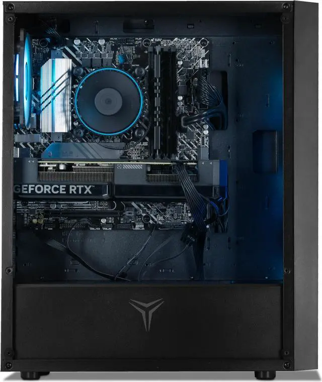 Alt view image 5 of 7 - Yeyian Gaming Desktop PC TANTO Intel Core i5-12400F 16GB DDR5 1TB NVMe SSD Intel ARC B580 (VGA brand ASROCK) Windows 11 Home