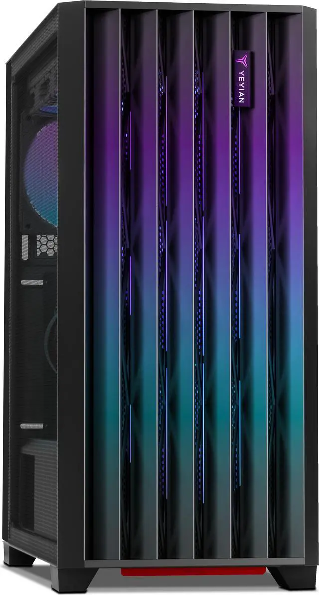 Alt view image 3 of 8 - Yeyian Gaming Desktop PC PHOENIX MESH YPA-PM980DC-5801N AMD Ryzen 7 9800X3D 32GB DDR5 2TB SSD GeForce RTX 5080 Windows 11 Home