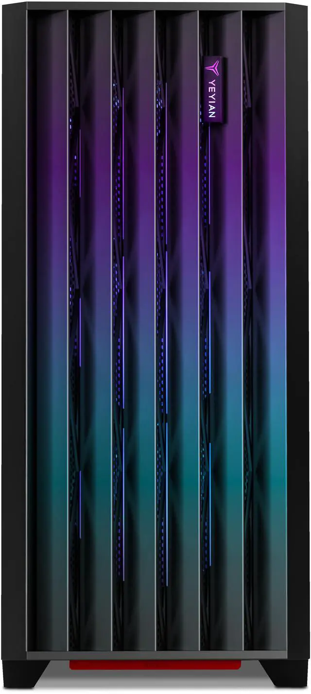 Alt view image 4 of 8 - Yeyian Gaming Desktop Phoenix Tempered Glass Intel Core Ultra 7 265F GeForce RTX 5070 – AI Powered 32GB DDR5 6000MHz RGB 2 TB NVMe SSD Windows 11 Home - YPI-PG265FC-5701N