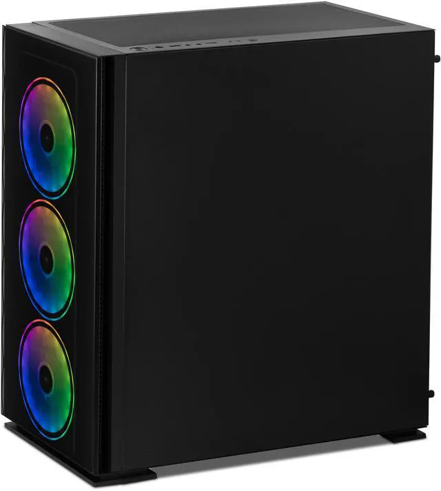 Alt view image 8 of 9 - Yeyian Gaming Desktop PC YARI Intel Core Ultra 5 225F GeForce RTX 5070 – Ai Powered 32GB DDR5 6000MHz RGB 1 TB NVMe SSD Windows 11 Home - YPI-YA225FC-5701N