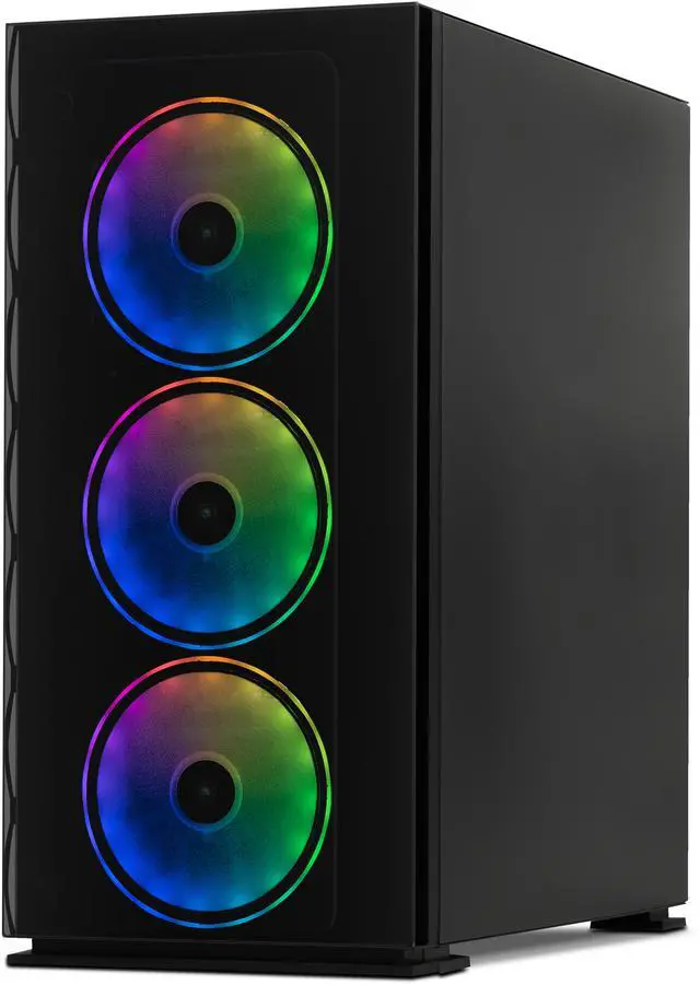 Alt view image 3 of 9 - Yeyian Gaming Desktop PC YARI Intel Core Ultra 5 225F GeForce RTX 5070 – Ai Powered 32GB DDR5 6000MHz RGB 1 TB NVMe SSD Windows 11 Home - YPI-YA225FC-5701N