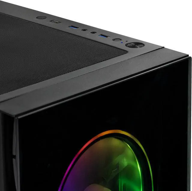 Alt view image 9 of 9 - Yeyian Gaming Desktop PC YARI Intel Core Ultra 5 225F GeForce RTX 5070 – Ai Powered 32GB DDR5 6000MHz RGB 1 TB NVMe SSD Windows 11 Home - YPI-YA225FC-5701N