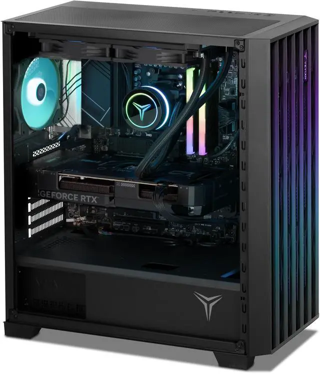 Alt view image 5 of 8 - Yeyian Gaming Desktop Phoenix Tempered Glass Intel Core i9-14900KF GeForce RTX 5070 – Ai Powered 32GB DDR5 6000MHz RGB 2 TB NVMe SSD 240mm AIO Windows 11 Home - YPI-PG49KFC-5701N