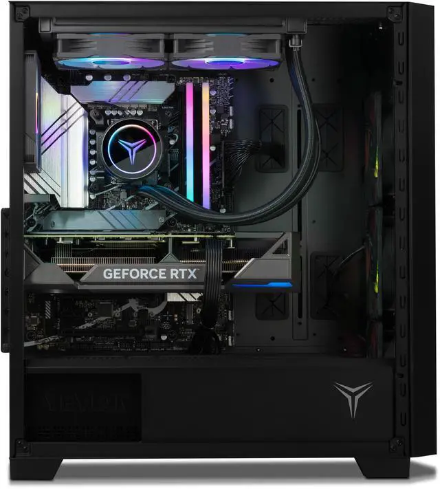 Alt view image 10 of 10 - Yeyian Gaming Desktop Phoenix Iron Mesh AMD Ryzen 7 9800X3D GeForce RTX 5070 Ti – Ai Powered 32GB DDR5 6000MHz RGB 2 TB NVMe SSD 240mm AIO Windows 11 Home - YPA-PM980DC-57T1N