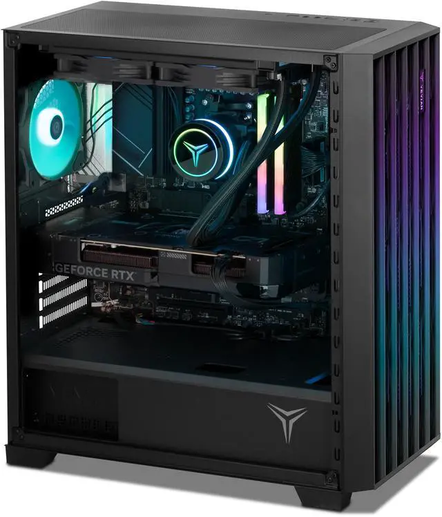 Alt view image 7 of 8 - Yeyian Gaming Desktop PC PHOENIX Iron Mesh AMD Ryzen 7 9700X GeForce RTX 5070 – AI Powered 32GB DDR5 6000MHz RGB 1 TB NVMe SSD 240mm AIO Windows 11 Home - YPA-PM970XC-5701N