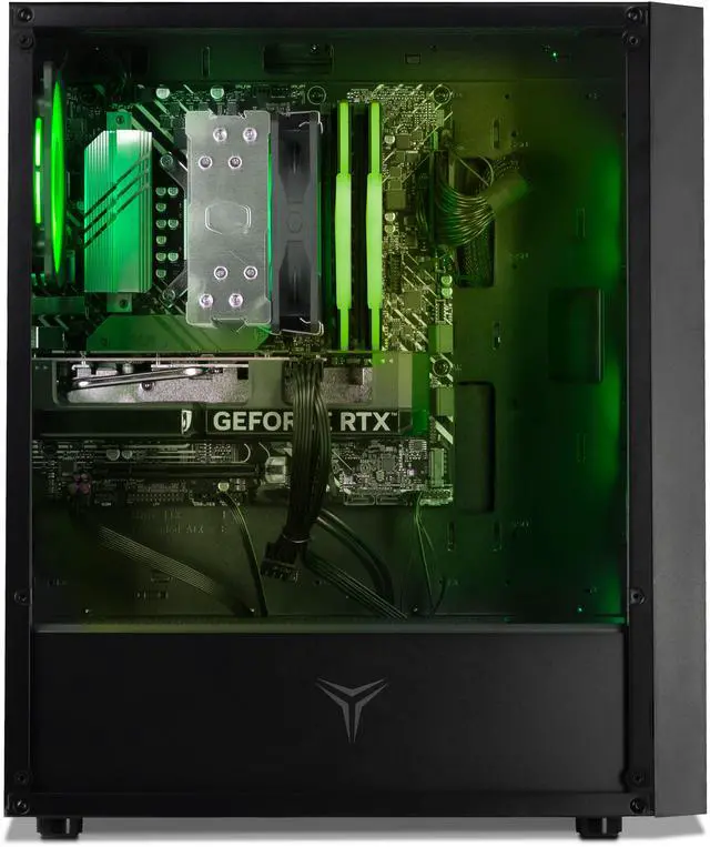 Alt view image 6 of 6 - Yeyian Gaming Desktop PC YUMI AMD Ryzen 7 8700F 32GB DDR5 1TB SSD GeForce RTX 5060 Ti Windows 11 Home
