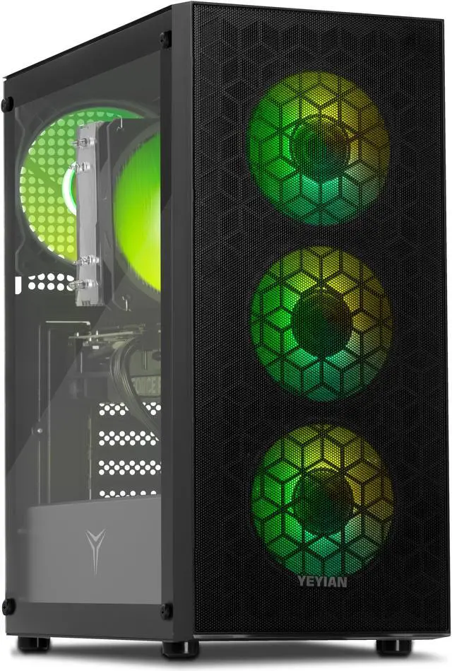 Main image of Yeyian Gaming Desktop PC YUMI AMD Ryzen 7 8700F 32GB DDR5 1TB SSD GeForce RTX 5060 Ti Windows 11 Home