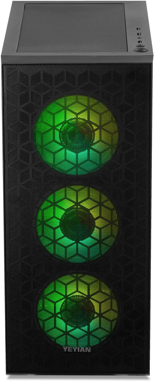 Alt view image 5 of 6 - Yeyian Gaming Desktop PC YUMI AMD Ryzen 7 8700F 32GB DDR5 1TB SSD GeForce RTX 5060 Ti Windows 11 Home