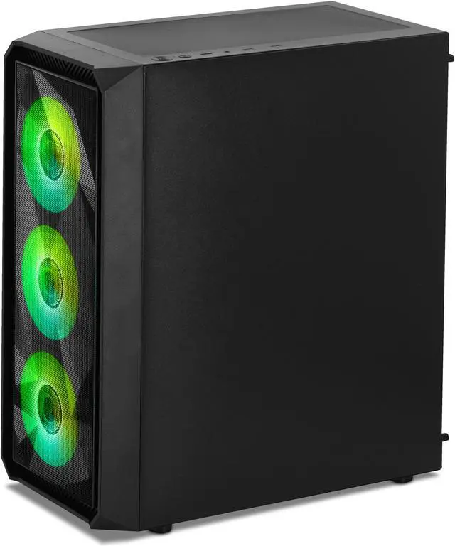 Alt view image 4 of 6 - Yeyian Gaming Desktop PC Tanto AMD Ryzen 5 8400F 32GB DDR5 1TB SSD GeForce RTX 5060 Ti Windows 11 Home