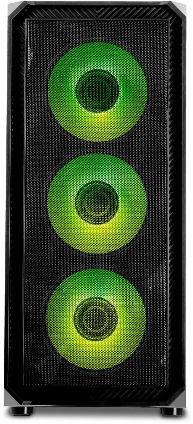 Alt view image 3 of 6 - Yeyian Gaming Desktop PC Tanto AMD Ryzen 5 8400F 32GB DDR5 1TB SSD GeForce RTX 5060 Ti Windows 11 Home