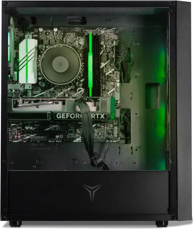 Alt view image 7 of 8 - YEYIAN Gaming Desktop PC YUMI INTEL Core i5-14400F GeForce RTX5060 8GB 16GB DDR5 1TB SSD 650W Gold PSU Windows 11 Home