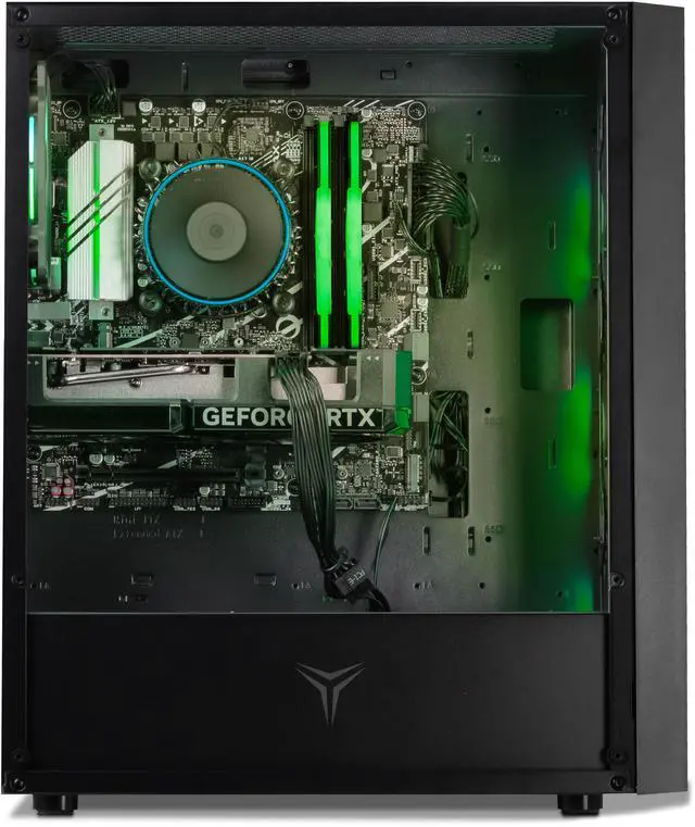 Alt view image 4 of 7 - YEYIAN Gaming Desktop PC YUMI INTEL Core i5-14400F GeForce RTX5060 8GB 32GB DDR5 1TB SSD 650W Gold PSU Windows 11 Home