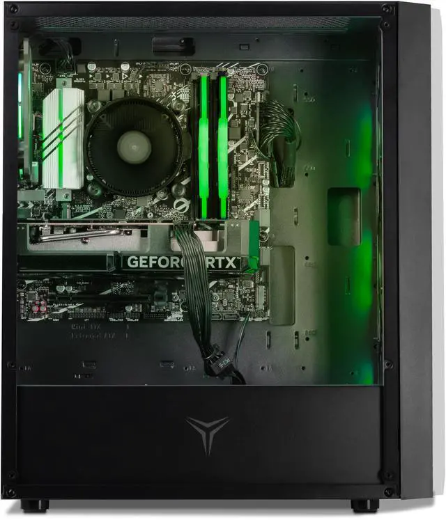Alt view image 4 of 5 - Yeyian Gaming Desktop PC WARRIORS YUMI AMD Ryzen 5 8400F 32GB DDR5 1TB SSD GeForce RTX 5060 Windows 11 Home