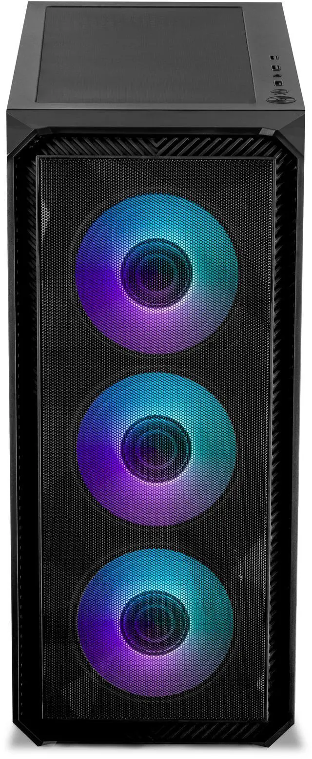 Alt view image 4 of 8 - YEYIAN Gaming Desktop PC TANTO INTEL Core i5-14400F GeForce RTX5050 8GB 16GB DDR5 1TB SSD 650W Gold PSU Windows 11 Home