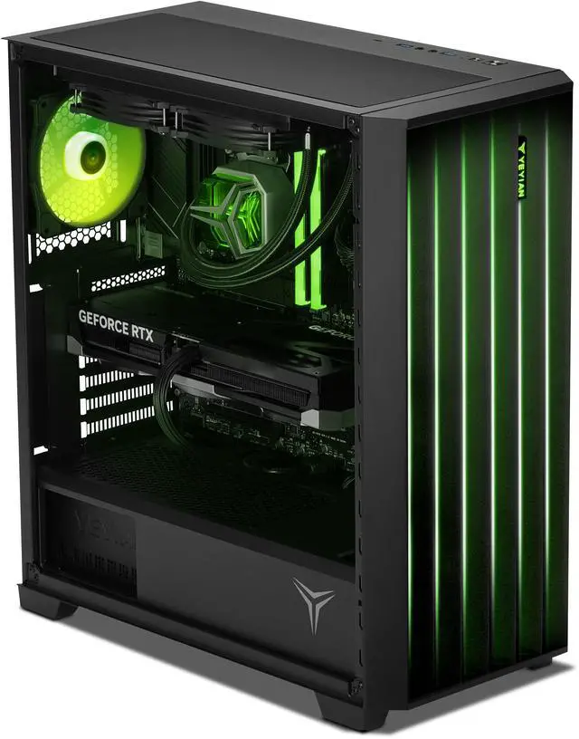 Alt view image 2 of 7 - Yeyian Gaming Desktop PC YPI-PM47F0C-5701N Intel Core i7-14700F 32GB DDR5 1TB NVMe SSD GeForce RTX 5070 Windows 11 Home