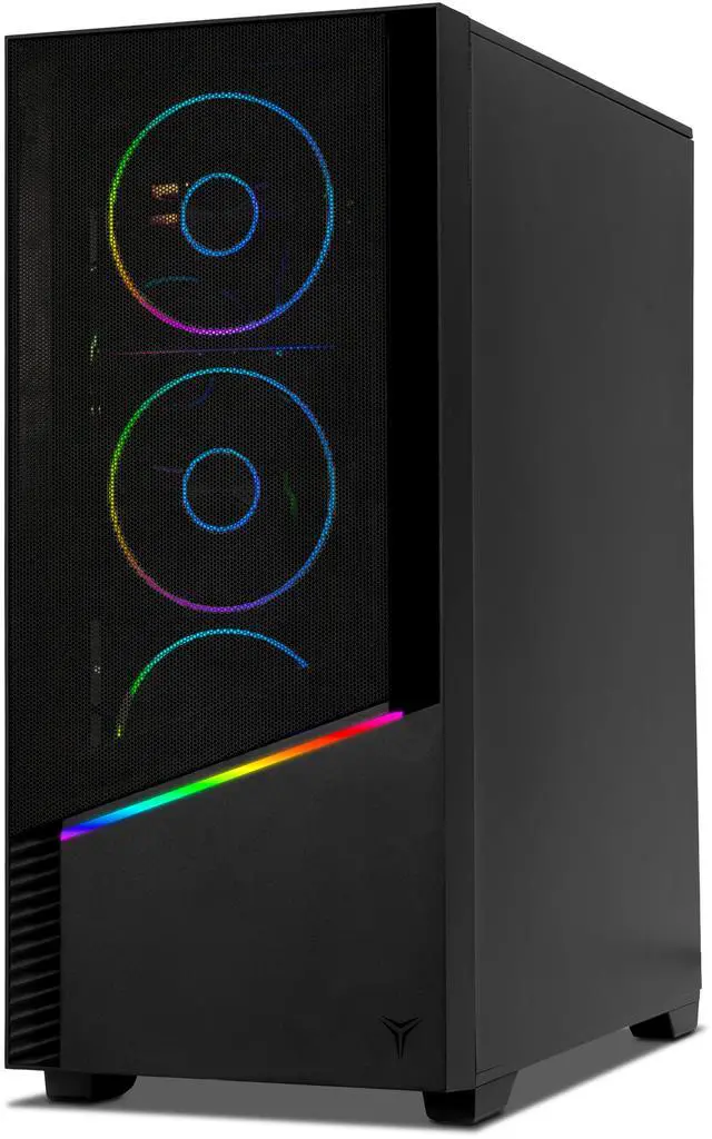 Alt view image 4 of 6 - Yeyian Gaming Desktop PC YPA-EL780DC-57T1N AMD Ryzen 7 7800X3D 32GB DDR5 1TB SSD GeForce RTX 5070 Ti Windows 11 Home