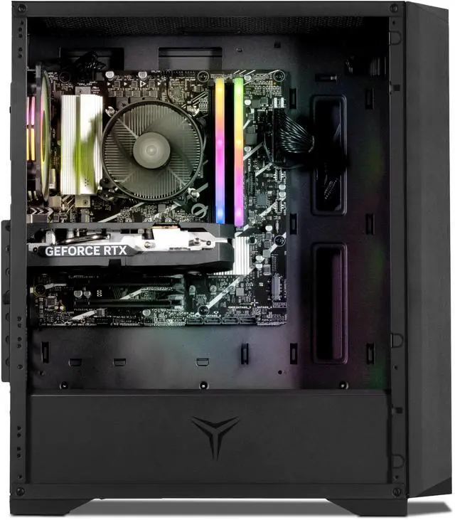 Alt view image 10 of 12 - Yeyian Gaming Desktop PC YPA-VA87F0C-5601N AMD Ryzen 7 8700F 32GB DDR5 1TB SSD GeForce RTX 5060 Windows 11 Home