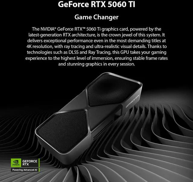 Alt view image 14 of 18 - YEYIAN Gaming Desktop PC Elara Intel Core Ultra 7 265F 32GB DDR5 1TB PCIe SSD GeForce RTX 5060 Ti Windows 11 Home - YPI-EL265FC-56TP1N