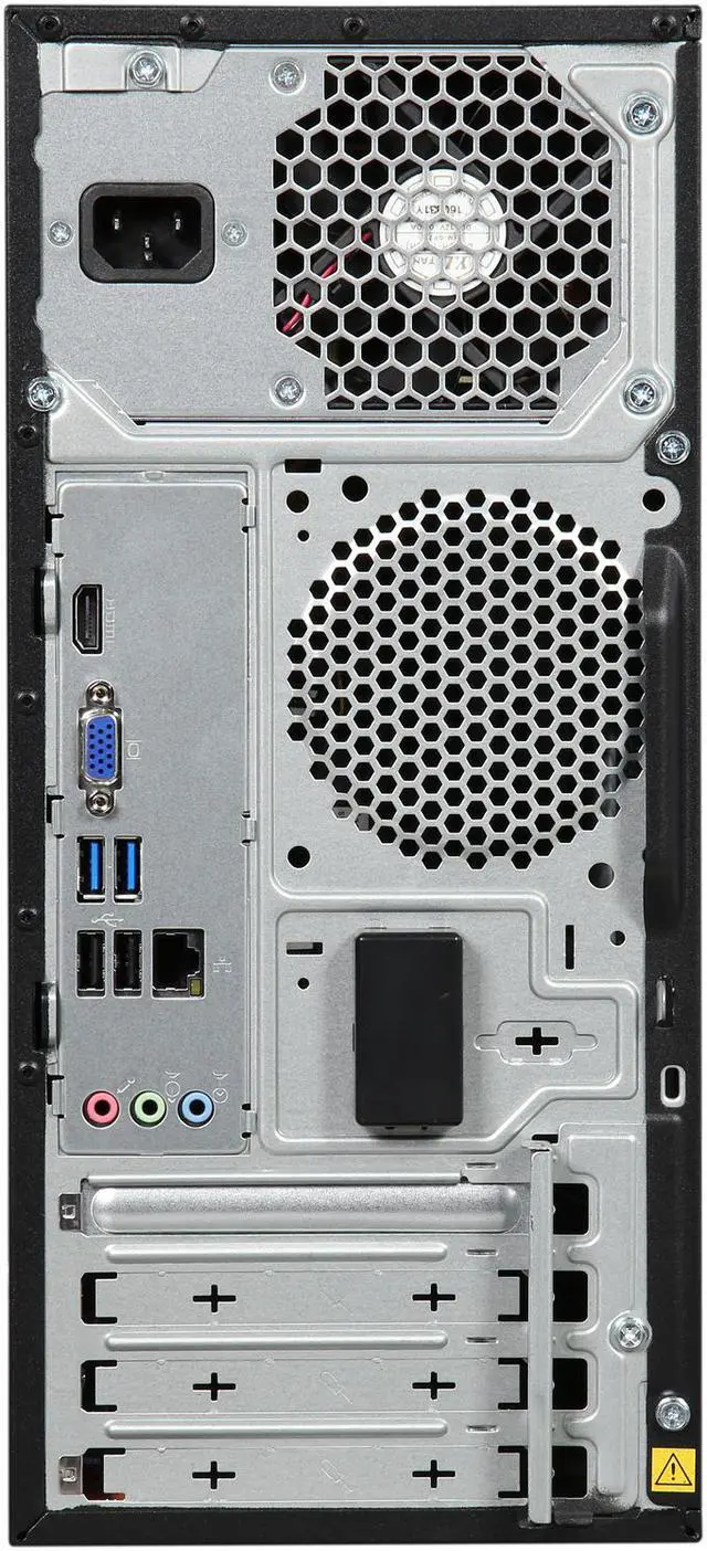 Alt view image 8 of 9 - Lenovo Desktop Computer H50-55 (90BG003JUS) AMD A10-7800 12GB DDR3 2TB HDD AMD Radeon R7 Windows 10 Home 64-Bit