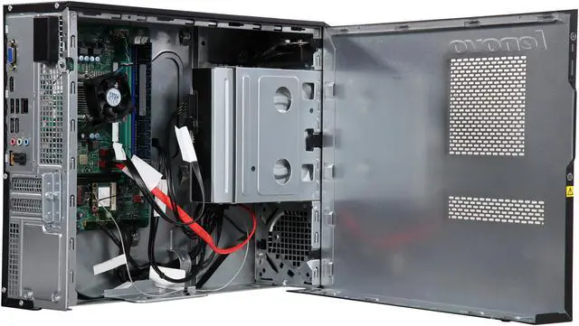 Alt view image 5 of 9 - Lenovo Desktop Computer H30-05 (90BJ008AUS) AMD E1-Series E1-7010 4GB DDR3 500GB HDD AMD Radeon R2 Windows 10 Home 64-Bit