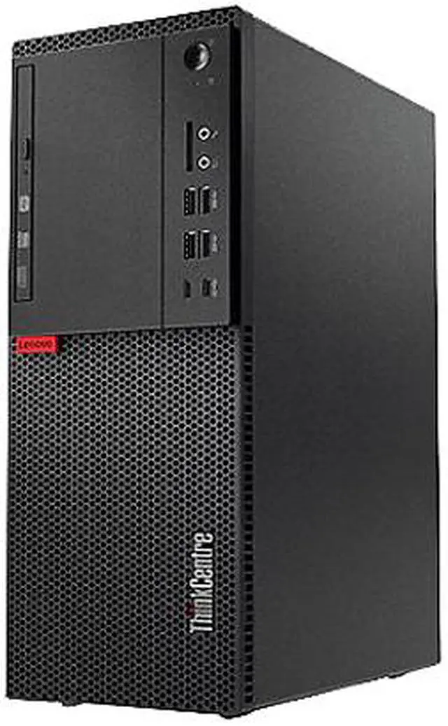 小型☆lenovo Core i3-7100 8GB 新品SSD Win10 Lenovo ThinkCentre M710t 10M9003CUS Desktop Computer - Intel