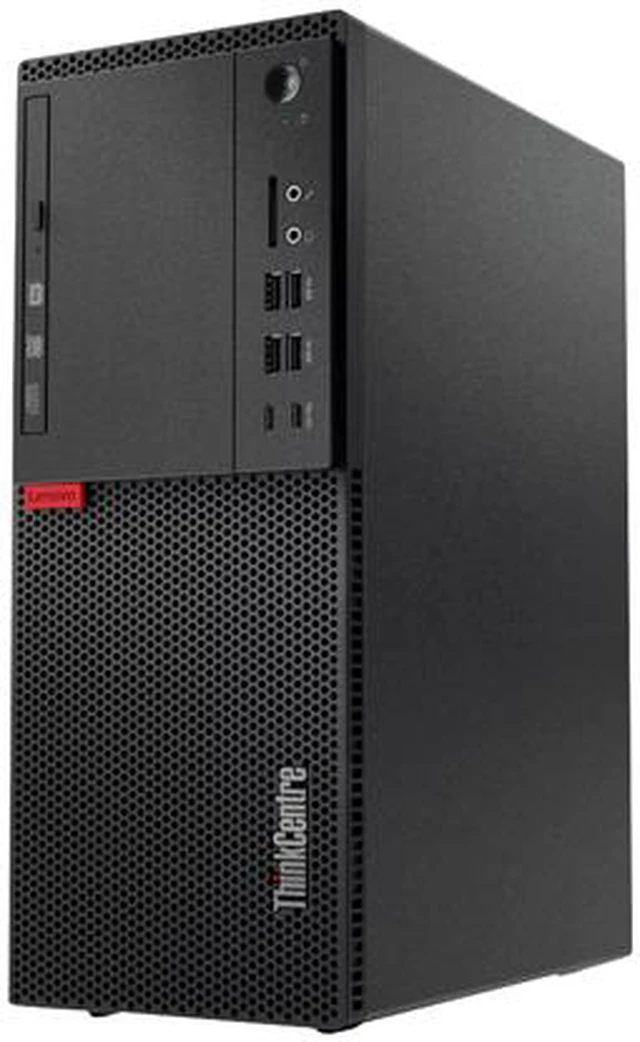 Alt view image 2 of 5 - Lenovo ThinkCentre M710t 10M9000NUS Desktop Computer - Intel Core i5 (7th Gen) i5-7400 3 GHz - 4 GB DDR4 SDRAM - 500 GB HDD - Windows 10 Pro 64-bit (English) - Tower - Black