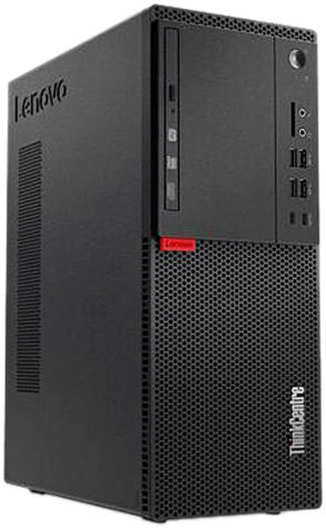Main image of Lenovo ThinkCentre M710t 10M9000NUS Desktop Computer - Intel Core i5 (7th Gen) i5-7400 3 GHz - 4 GB DDR4 SDRAM - 500 GB HDD - Windows 10 Pro 64-bit (English) - Tower - Black