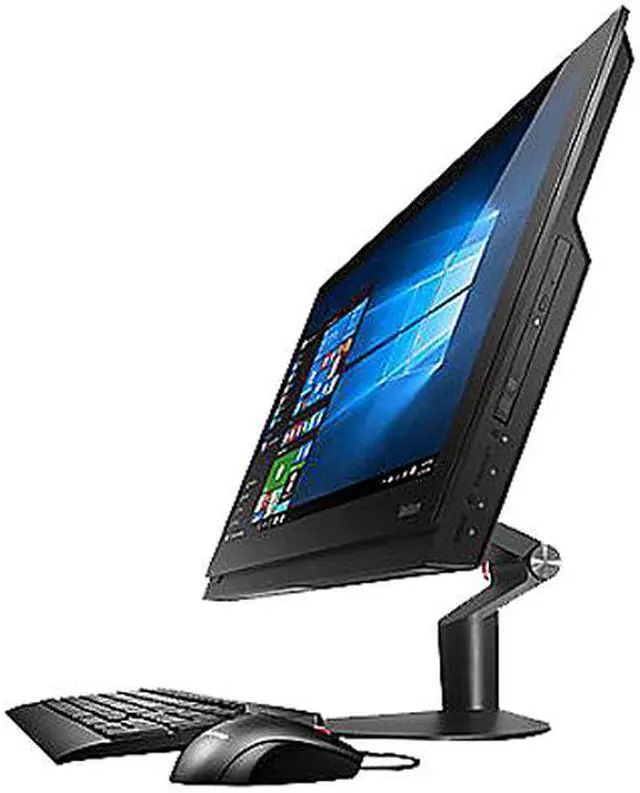 Main image of Lenovo ThinkCentre M910z 10NR000HUS All-in-One Computer - Intel Core i5 (7th Gen) i5-7500 3.40 GHz - 8 GB DDR4 SDRAM - 256 GB SSD - 23.8" 1920 x 1080 Touchscreen Display - Windows 10 Pro 64-bit (English) - Desktop - Business Black